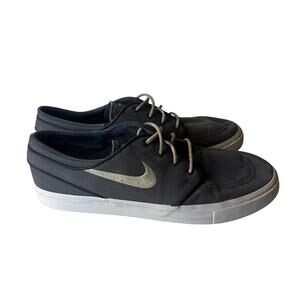 Men's 11.5 Nike Stefan Janoski Grey White Skateboard Sneakers Shoes